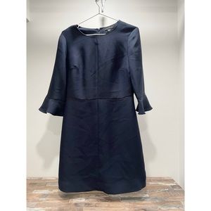 Banana Republic Navy blue dress with sleeves